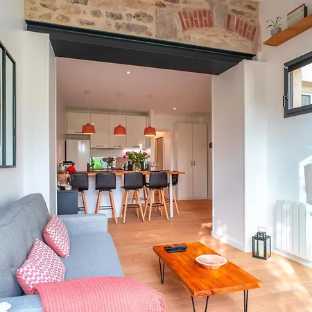 Escale Jardin - Joli Proche Gare Avec Jardin Apartament